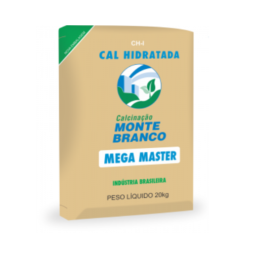 Cal Hidratada Monte Branco de 20 Kg